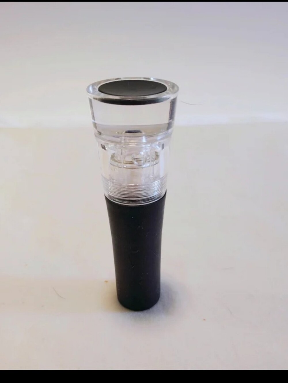 Vacuum Pump Bottle Stopper Silicone Wine Oil Beer Bottle Preserver 3"